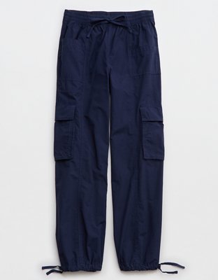 Aerie High Waisted Go-For-It Baggy Cargo Pant