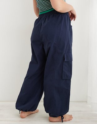 Aerie High Waisted Go-For-It Baggy Cargo Pant