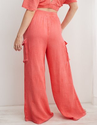 Женские брюки Aerie High Waisted Pool-To-Party Cargo Pant — фото 3