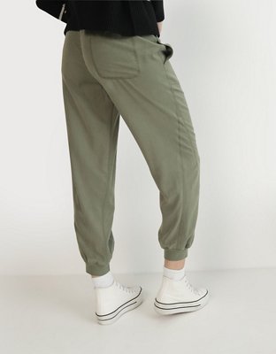 Aerie Twill Jogger