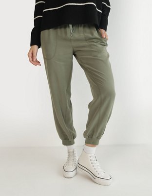 Aerie Twill Jogger