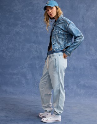 AE x Aerie Match Made Denim Jogger