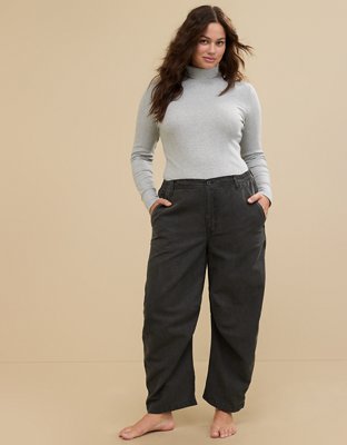 Aerie Barrel Leg Pant