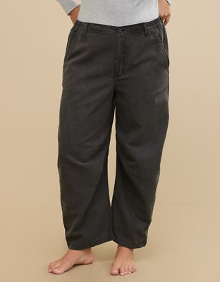 Aerie Barrel Leg Pant