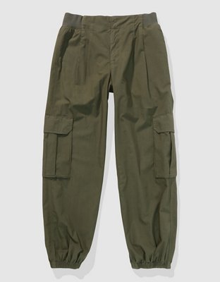 Aerie Poplin Cargo Jogger
