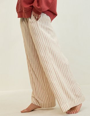 Aerie Linen Blend Trouser