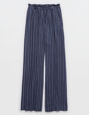 Aerie Linen Blend Trouser