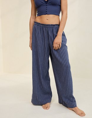Aerie Linen Blend Trouser