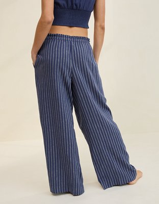 Aerie Linen Blend Trouser