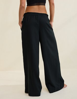 Aerie Linen Blend Trouser