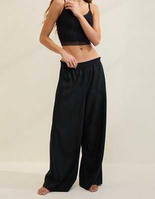 Aerie Linen Blend Trouser