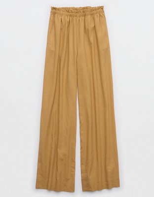 Aerie Linen Blend Trouser