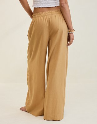 Aerie Linen Blend Trouser