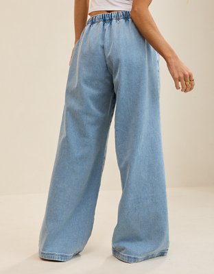 Aerie Daydream Denim Stretch Trouser