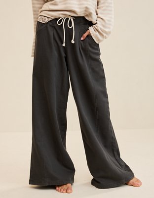Aerie Daydream Denim Stretch Trouser | Aerie