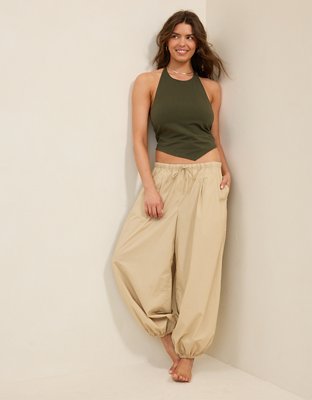 Aerie Woven Balloon Pant