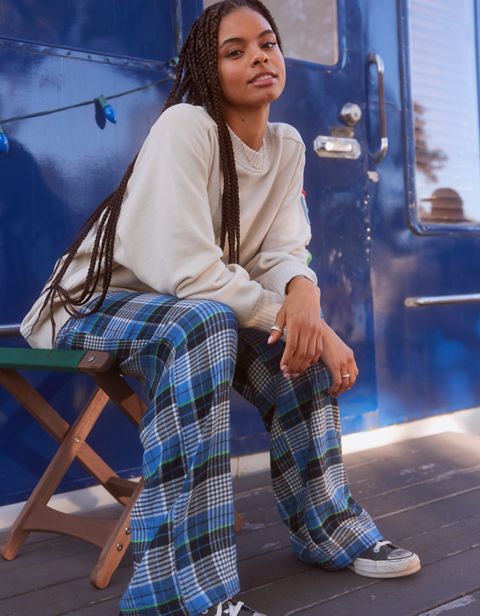 Пижамные брюки Skater, фланель — Aerie