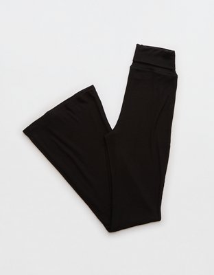 Aerie Real Soft® Foldover Flare Pant