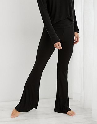Aerie Real Soft® Foldover Flare Pant