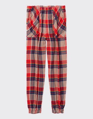 Женские брюки Aerie High Waisted Flannel Jogger — фото 3