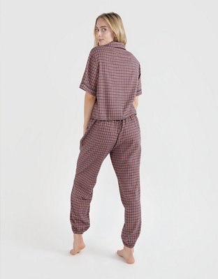Aerie Flannel Jogger Pajama Pant