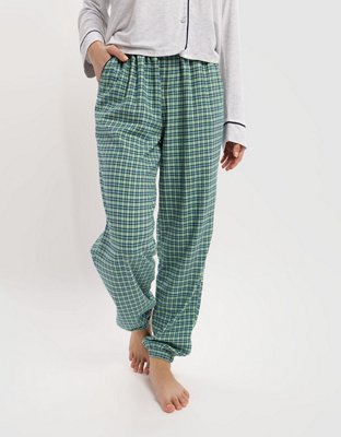 Aerie flannel pajama store jogger