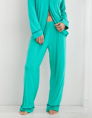 Buy Aerie Plush Flare Pajama Pant online