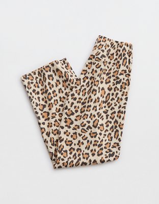 Aerie Off-Duty Leopard Skater Trouser PJ