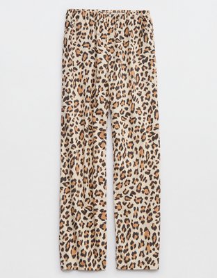 Aerie Off-Duty Leopard Skater Trouser PJ