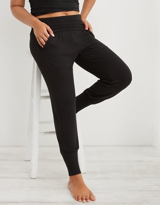 aerie, Pants & Jumpsuits, Aerie Real Soft Foldover Jogger