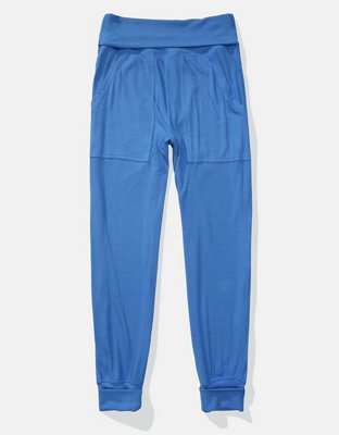 Aerie Real Soft® Ribbed Foldover Jogger