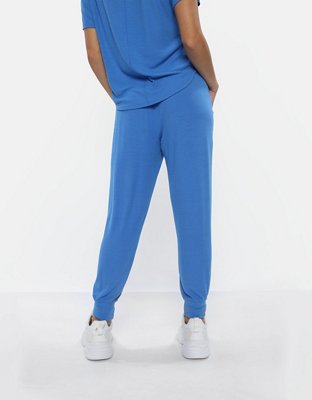 Женские брюки Aerie Real Soft® Ribbed Foldover Jogger — фото 2