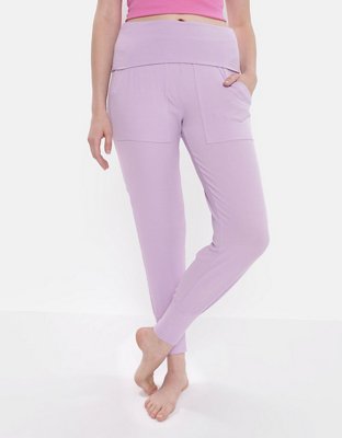 Aerie Real Soft® Ribbed Foldover Jogger in 2023