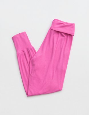 Aerie Real Soft® Ribbed Foldover Jogger