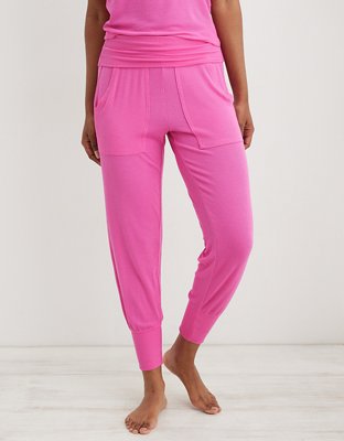Aerie Real Soft® Ribbed Foldover Jogger