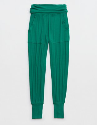 aerie, Pants & Jumpsuits, Aerie Real Soft Foldover Jogger