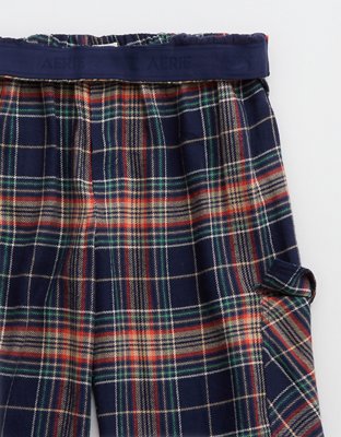 Aerie Flannel Cargo Skater Pajama Pant