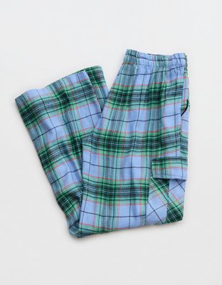 Aerie Flannel Cargo Skater Pajama Pant