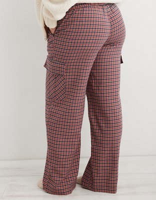 Aerie Flannel Cargo Skater Pajama Pant