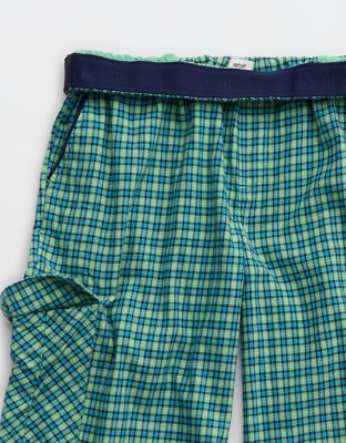 Aerie Flannel Cargo Skater Pajama Pant