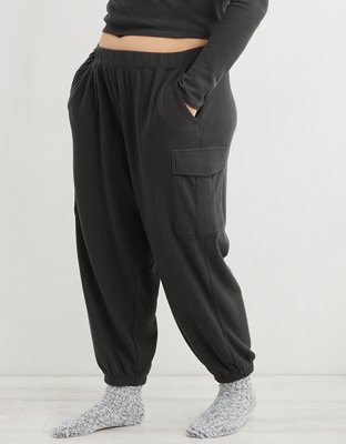 Aerie Flannel Cargo Skater Pajama Pant