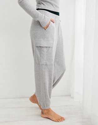Aerie Traveler Waffle Cargo Jogger