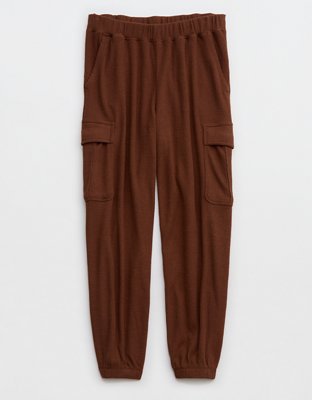 Waffle Knit Jogger Pants - Stardust