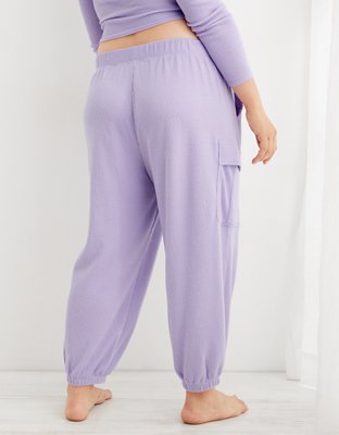 Aerie Jogger Cargo estilo Viajero con Textura tipo Waffle
