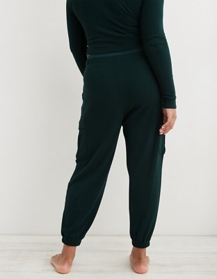 Женские брюки Aerie Traveler Waffle Cargo Jogger — фото 3