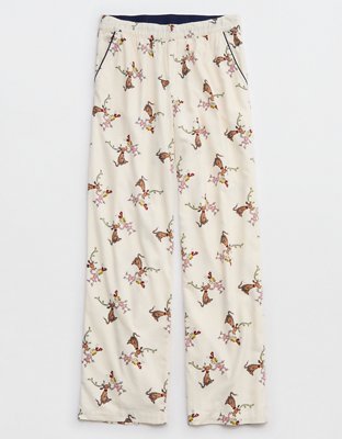 Aerie Cindy Lou Who Flannel Skater Pajama Pant