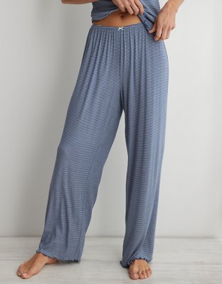 Joyaria Womens Cool/Cooling Pajamas Set Long Sleeve Summer Pjs Pants  Set(Cream,S) at  Women's Clothing store