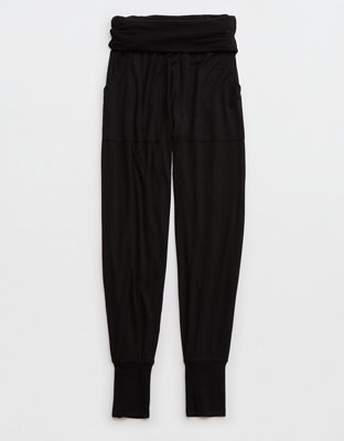 aerie, Pants & Jumpsuits, Aerie Fold Over Joggers