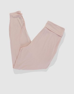 Aerie Real Soft® Ribbed Foldover Jogger