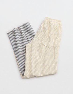 Aerie Off-Duty Seersucker Skater Pant